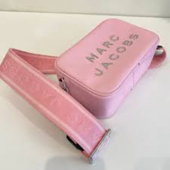 Marc Jacobs Pink or black snapshot crossbody Shoulder Bag like new conditions - Picture 12 of 16